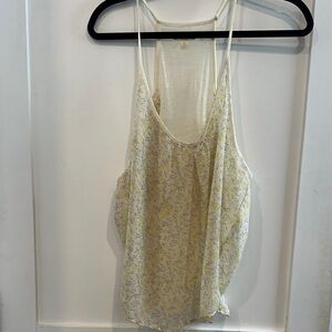 Floral Cream Women's Top